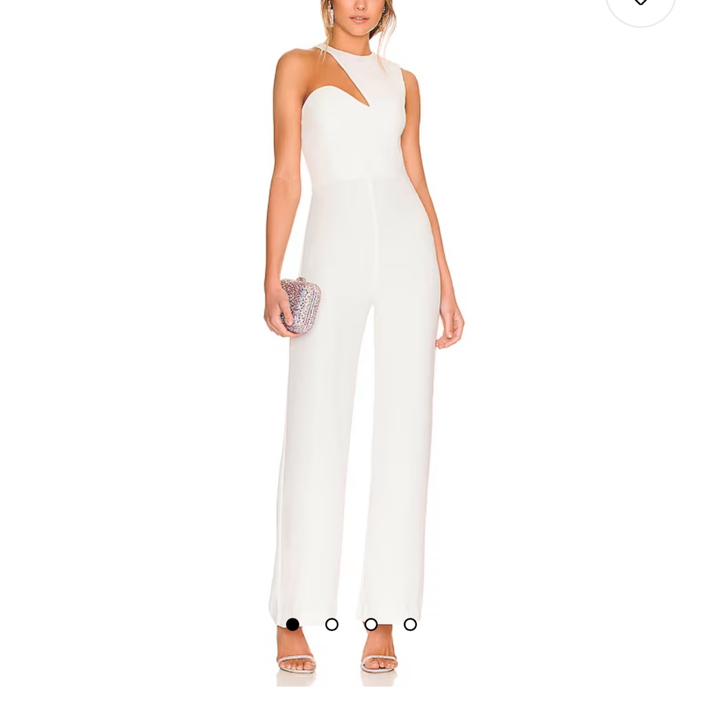 Amanda Uprichard Gilda Jumpsuit Ivory